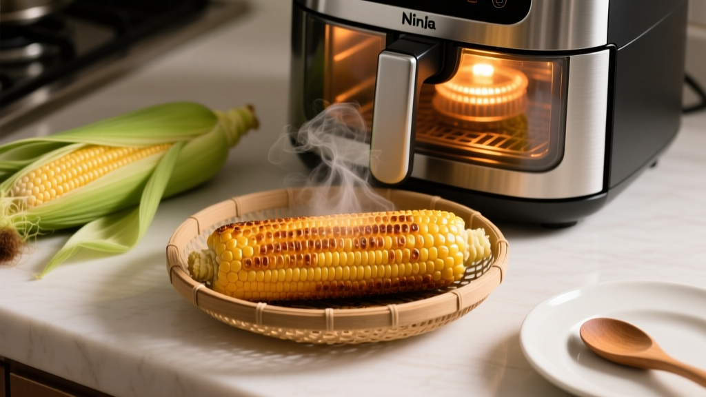 Crispy, Juicy Corn on the Cob in Your Ninja Air Fryer
