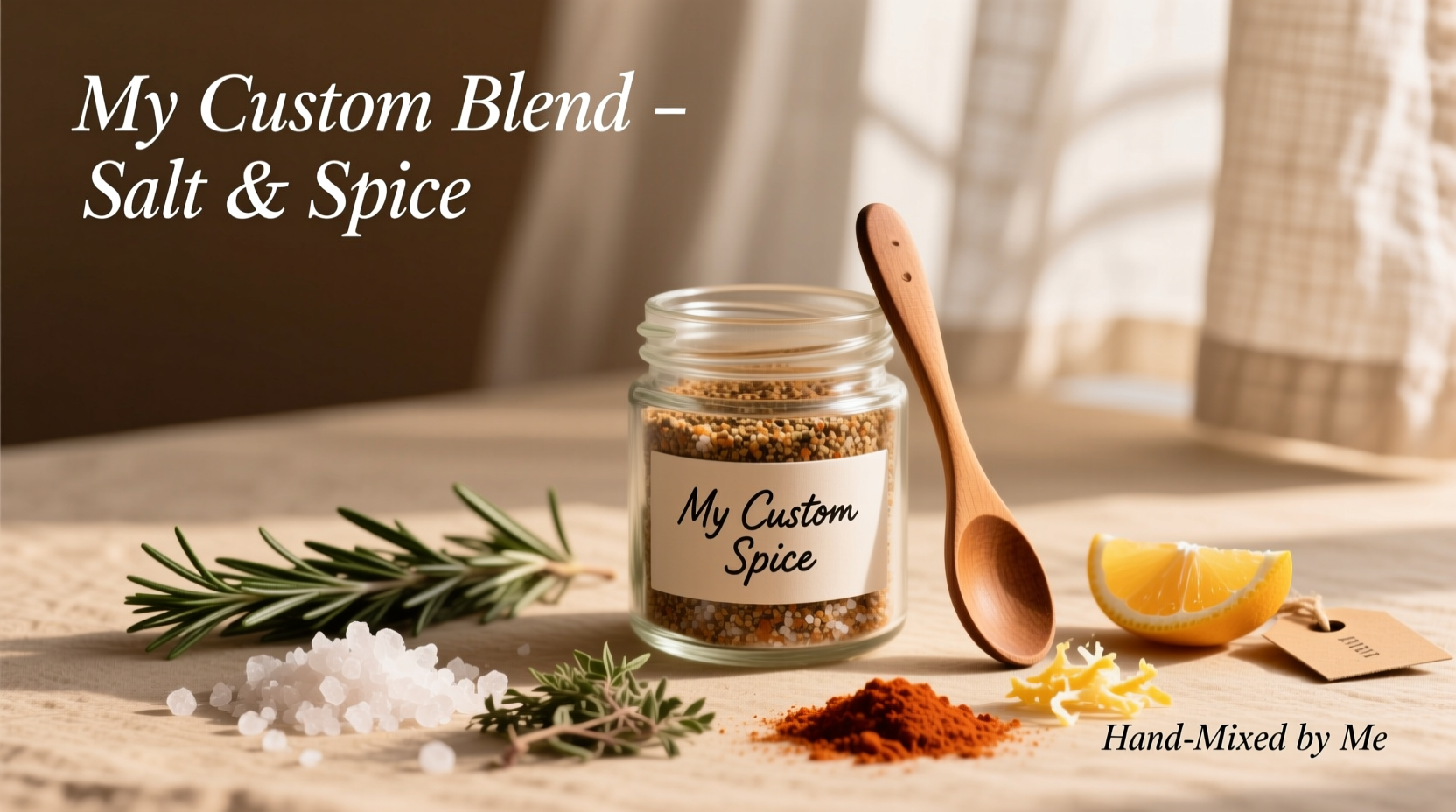 creating your own custom seasoning salt blend
