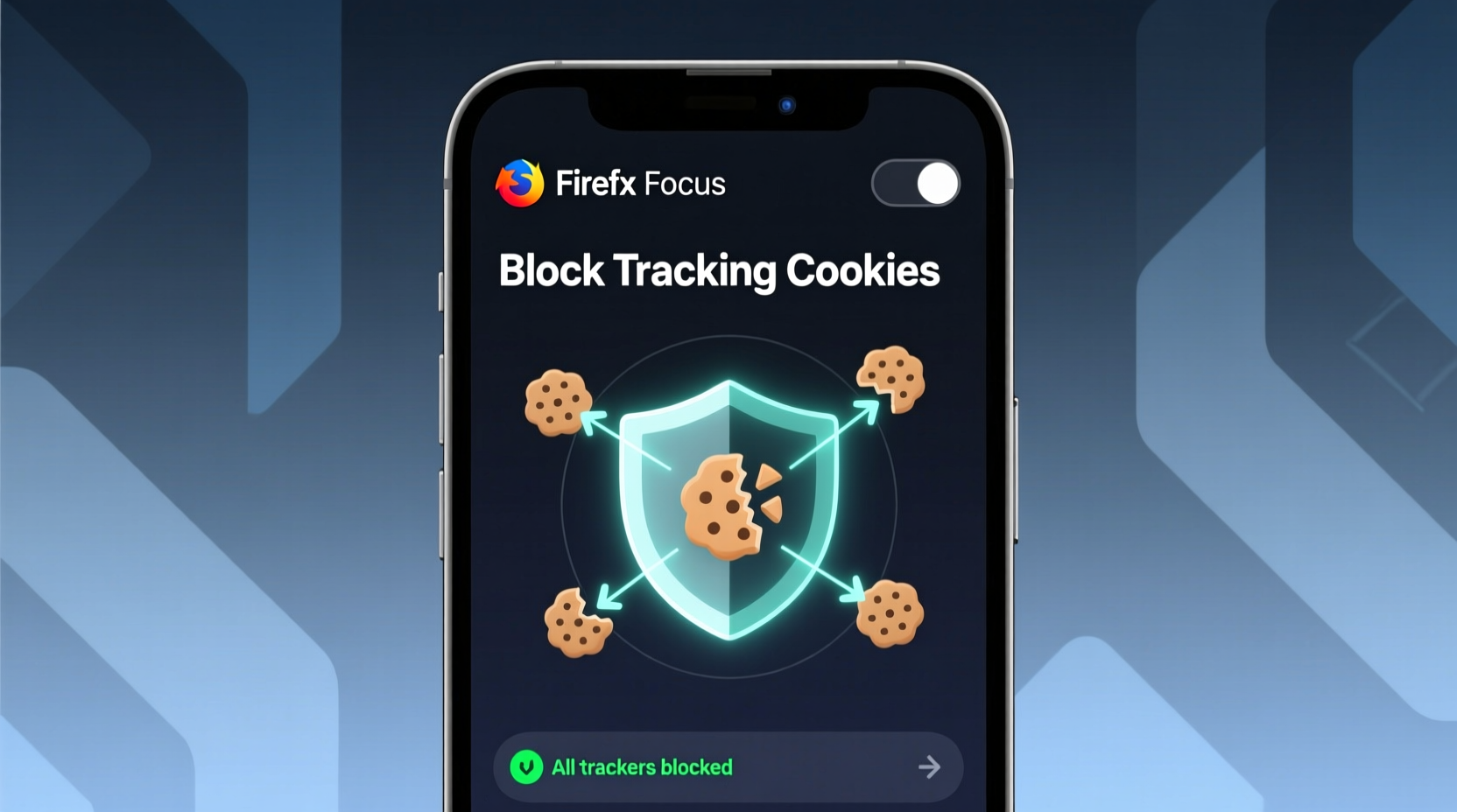 how to block tracking cookies with firefox focus
