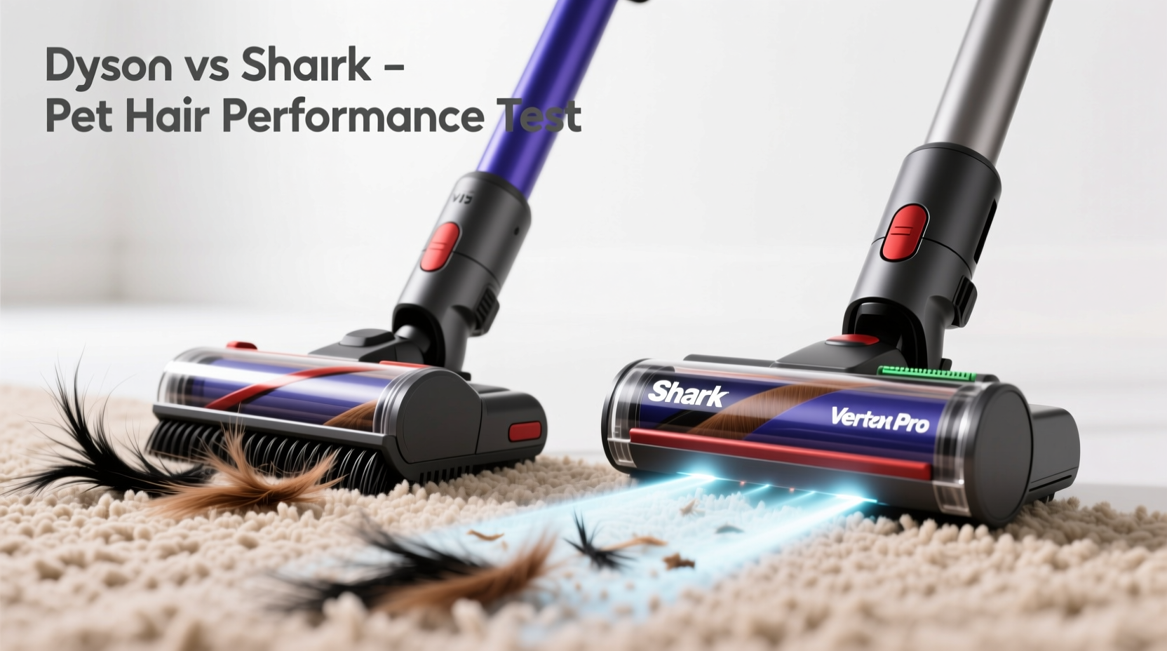 dyson vs shark cordless vacuums which sucks up pet hair more effectively