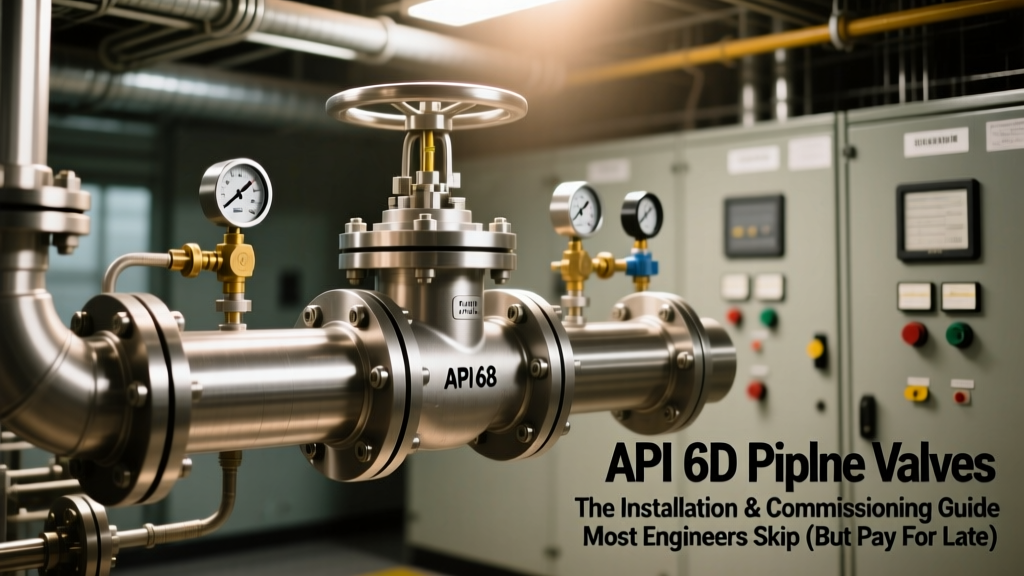 API 6D Pipeline Valves: Installation & Commissioning Guide
