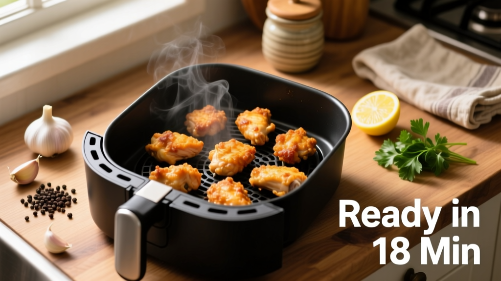 Crispy Air Fryer Chicken Bites (Ready in 18 Min!)