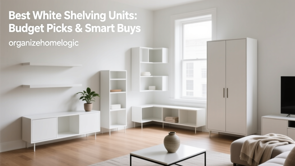 Best White Shelving Units: Budget Picks & Smart Buys