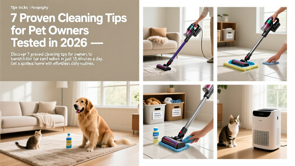 7 Proven Cleaning Tips for Pet Owners Tested in 2026