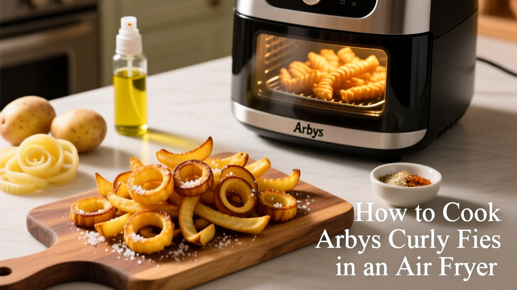 How to Cook Arby's Curly Fries in an Air Fryer