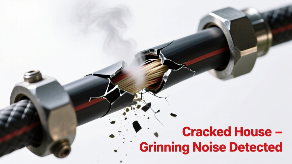 Cracked Hose Making Grinding Noise: Quick Diagnosis