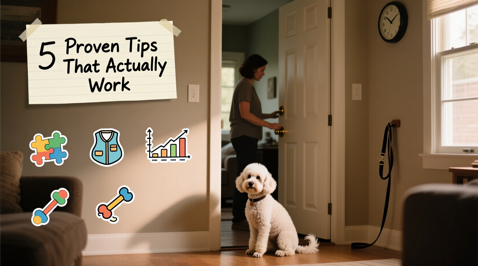 dog separation anxiety tips that actually work for velcro dogs