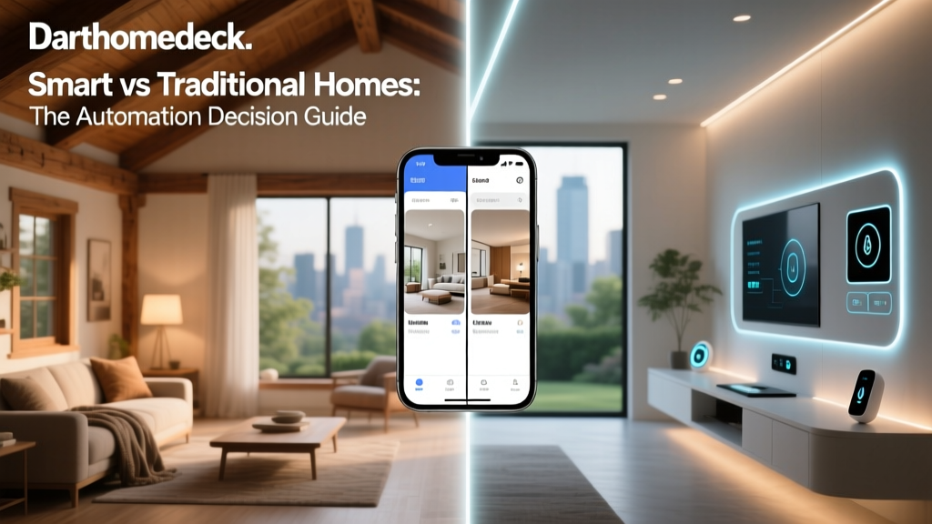 Smart vs Traditional Homes: The Automation Decision Guide