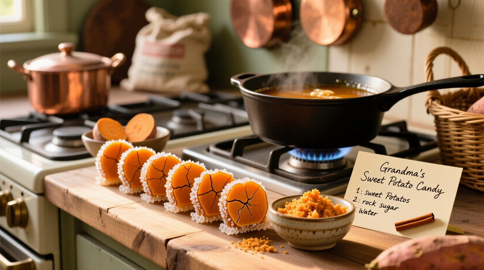 Perfect Sweet Potato Candy Recipe: 5 Ingredients, 45 Minutes