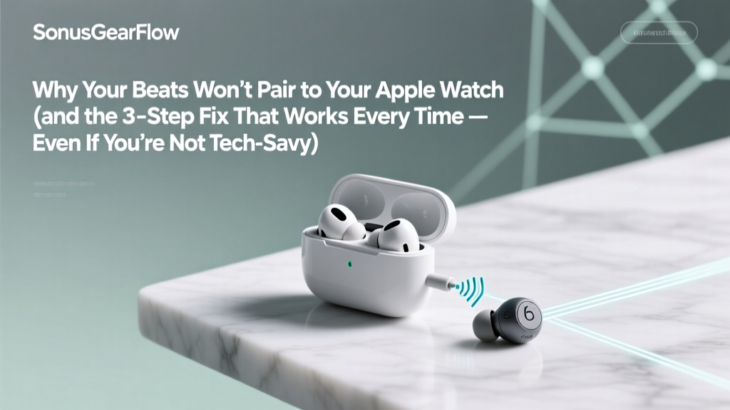 Beats to Apple Watch Pairing: The Real Truth (2026)