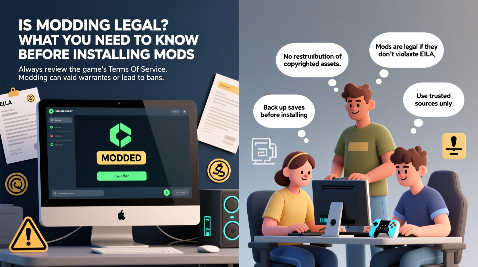 is modding games legal and what you need to know before installing mods
