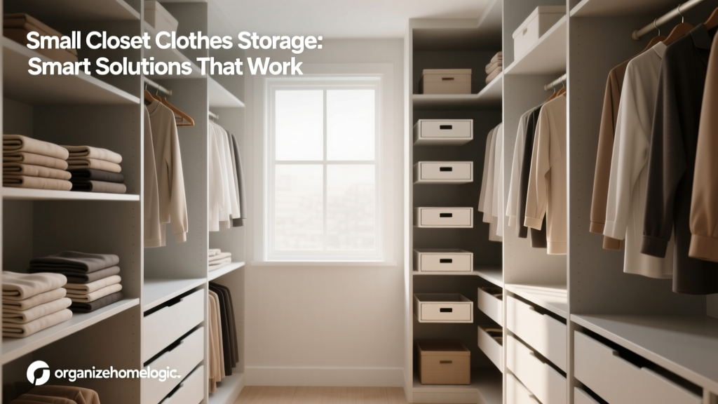 Small Closet Clothes Storage: Smart Solutions That Work