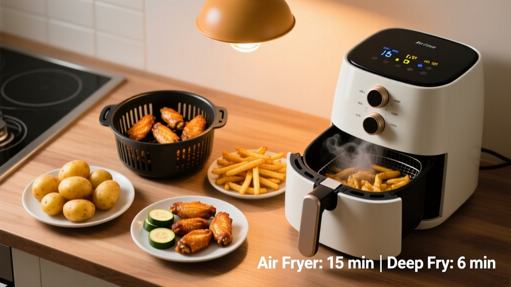 Air Fryer vs Deep Fry Times: The Real Numbers