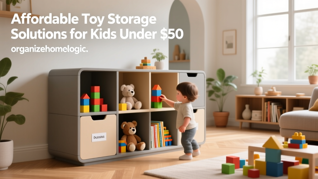 Affordable Toy Storage Solutions for Kids Under $50