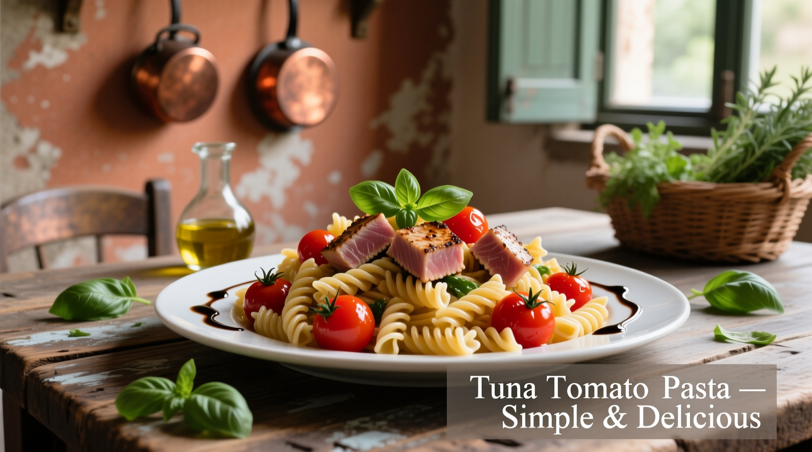 Perfect Tuna Tomato Pasta Recipe in 20 Minutes