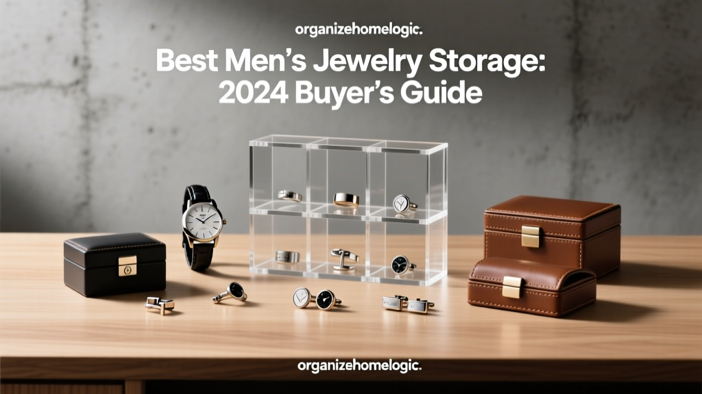 Best Men's Jewelry Storage: 2024 Buyer's Guide