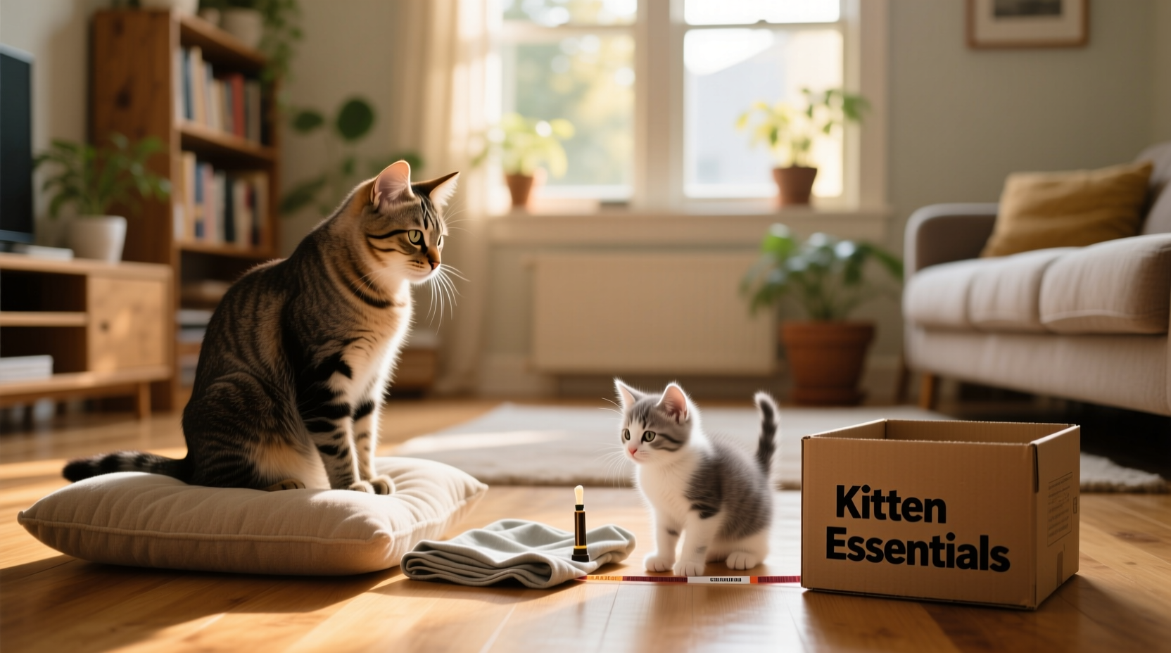 how to introduce a new kitten to an older cat without chaos proven methods
