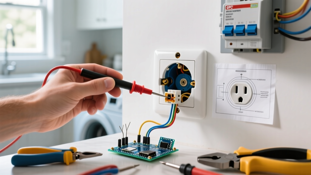Fixing an Electrical Outlet for Washing Machine That Keeps Tripping