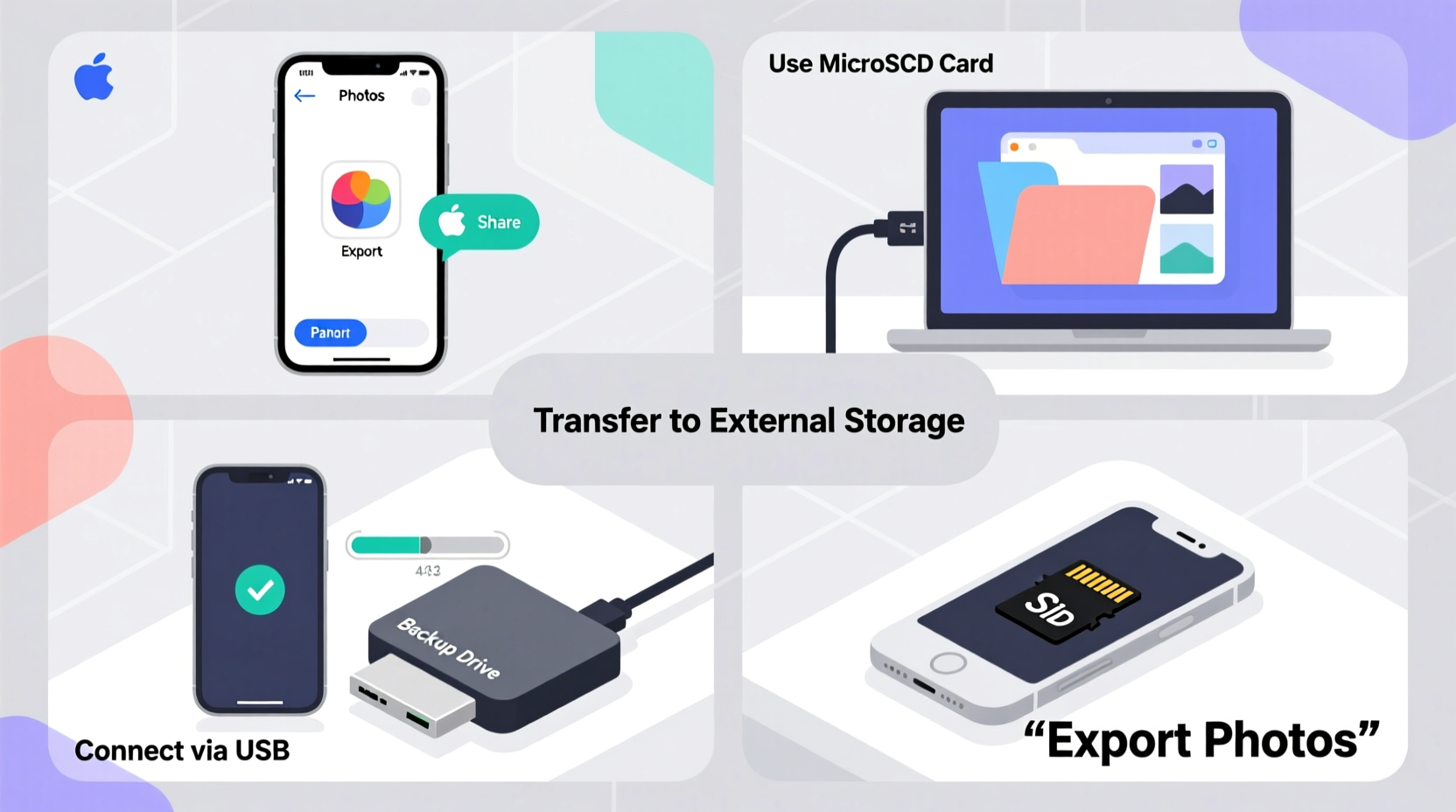 how to backup photos from your phone without using cloud storage