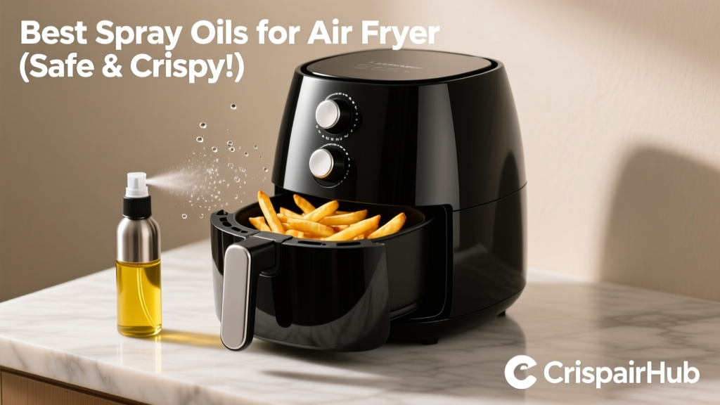 Best Spray Oils for Air Fryer (Safe & Crispy!)