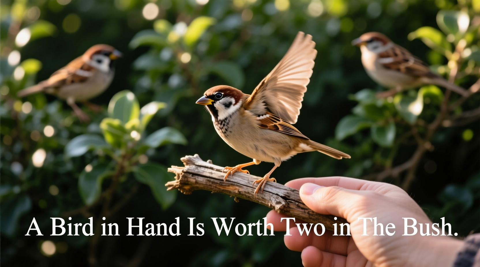 a bird in hand is worth two in the bush