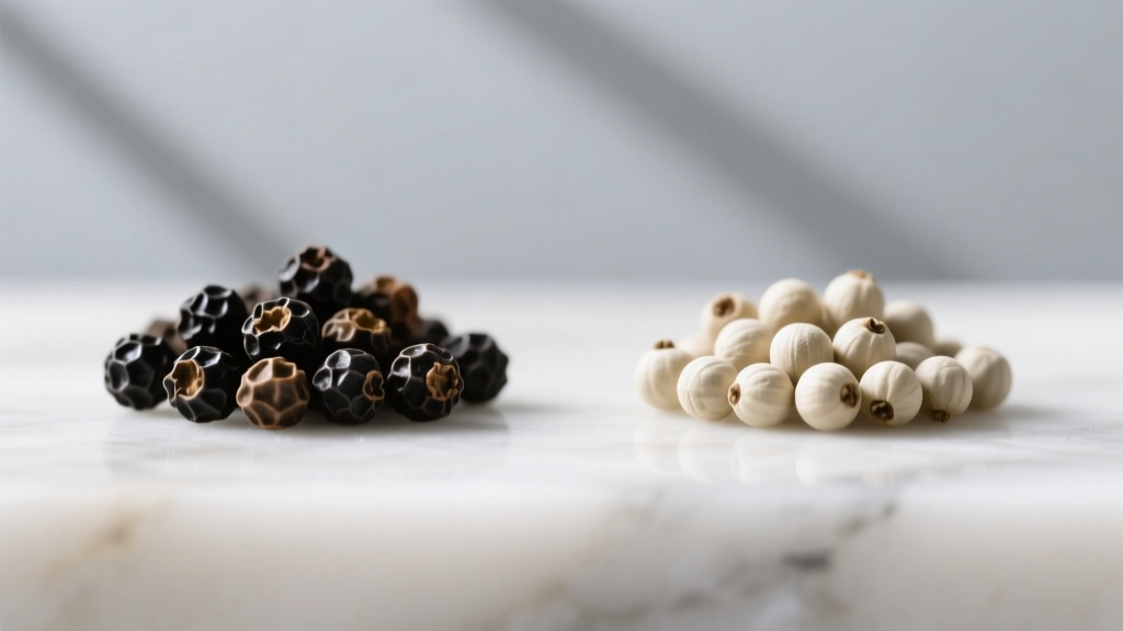 White vs Black Pepper: Key Differences & When to Use Each