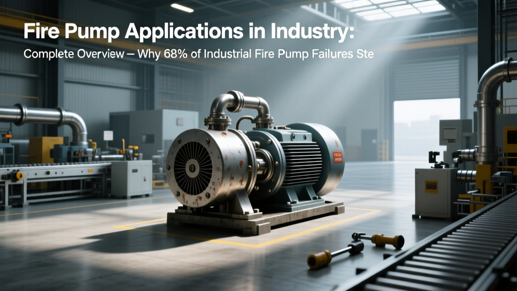 Fix Industrial Fire Pump Failures in Under 4 Hours