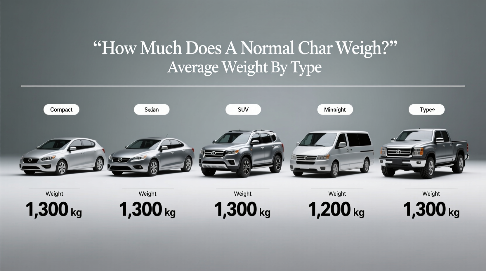 how much does a normal car weight