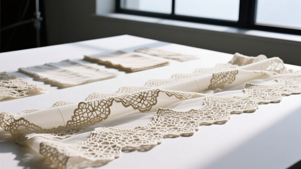 Embroidered Laces: A Designer’s Guide to Structure, Care & Sourcing