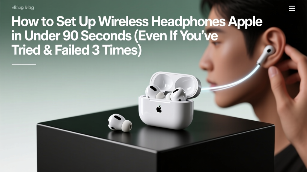 How to Set Up Wireless Headphones Apple (2026)