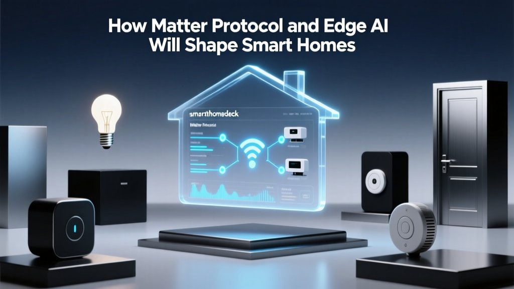 How Matter Protocol and Edge AI Will Shape Smart Homes