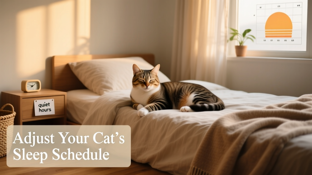 Tips for Adjusting Your Cat’s Sleep Schedule