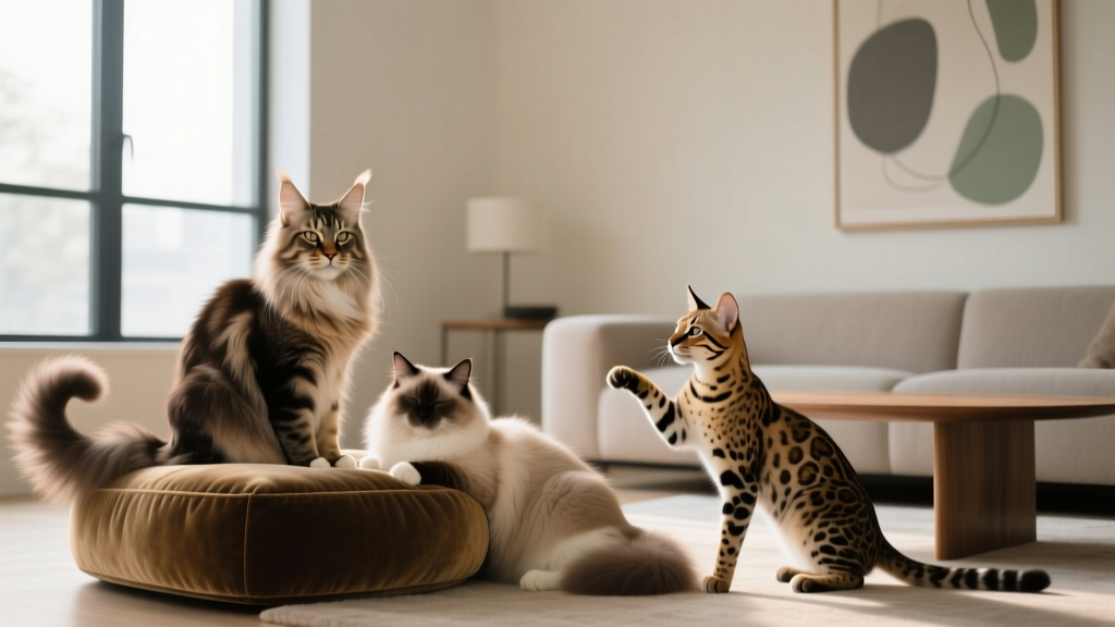 Large-Breed Cat Social Behavior: Truth & Assessment