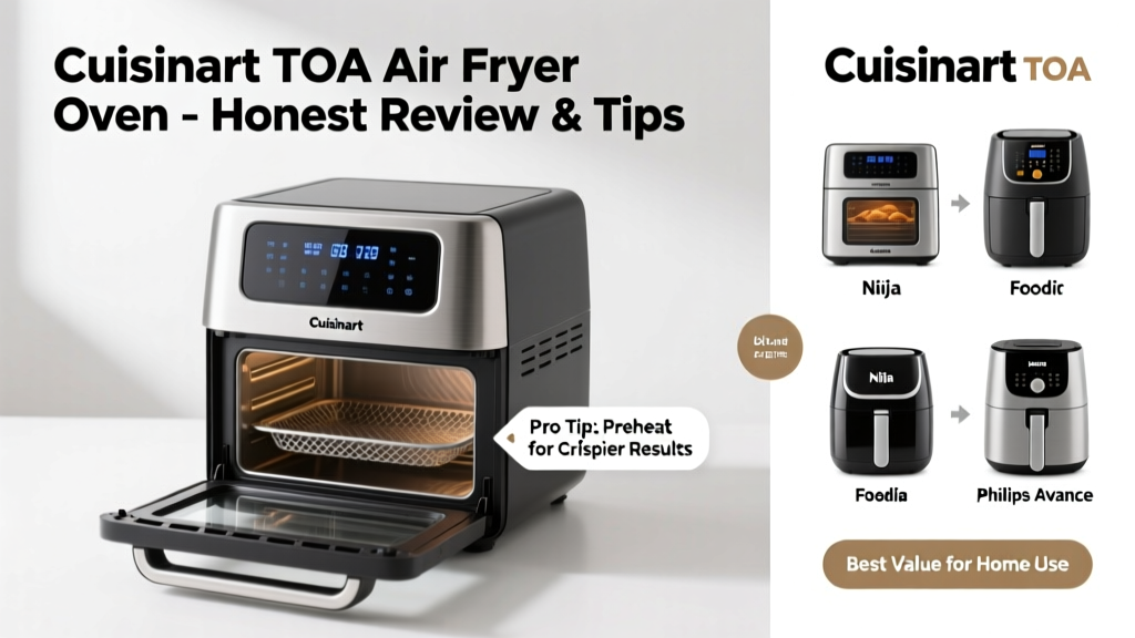 Best Cuisinart TOA Air Fryer Oven: Honest Review & Tips