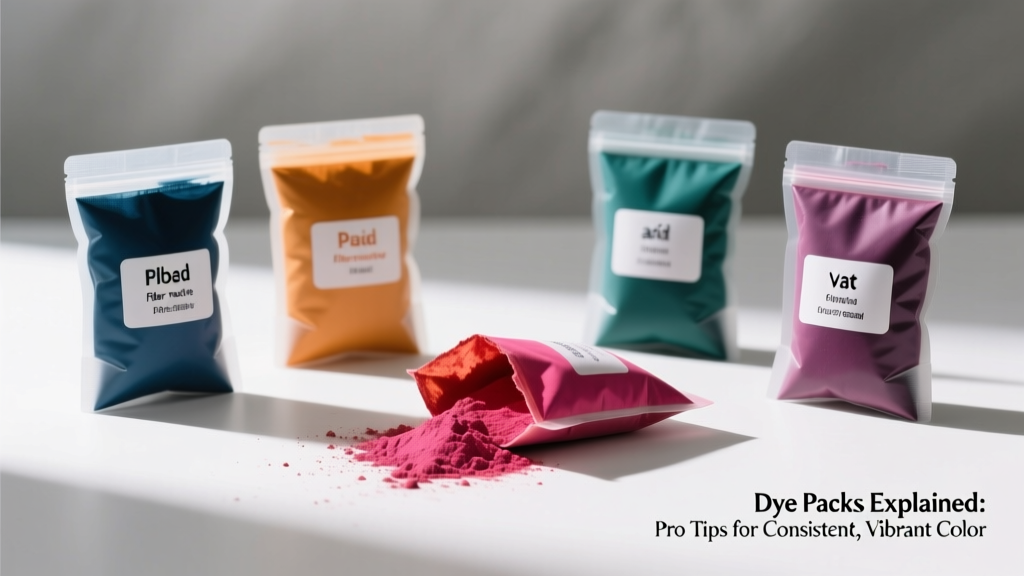 Dye Packs Explained: Pro Tips for Consistent, Vibrant Color