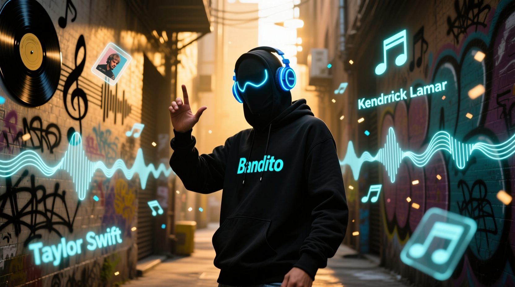 bandito offers music news using songs in your library