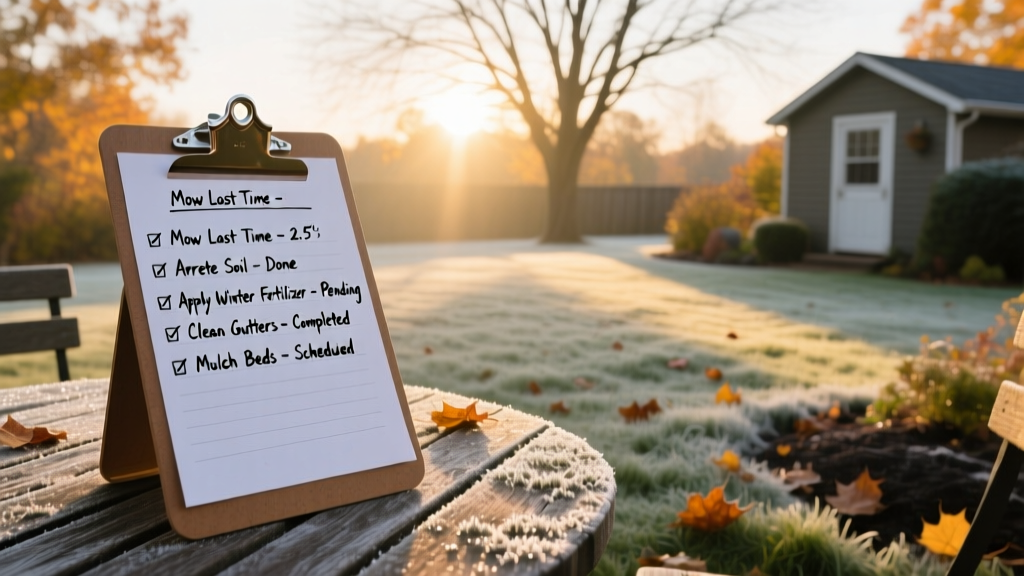 October Lawn Winter Prep: Essential Maintenance Checklist