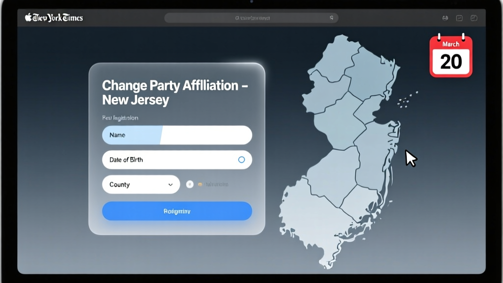 How To Change My Party Affiliation In Nj (2026)