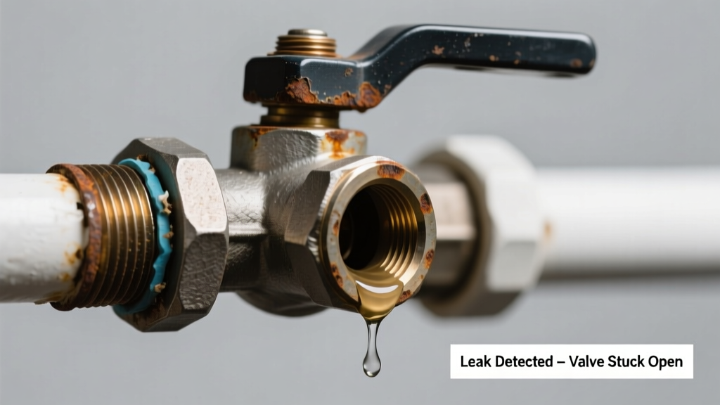 Water Main Shutoff Stuck and Leaking: Quick Diagnosis
