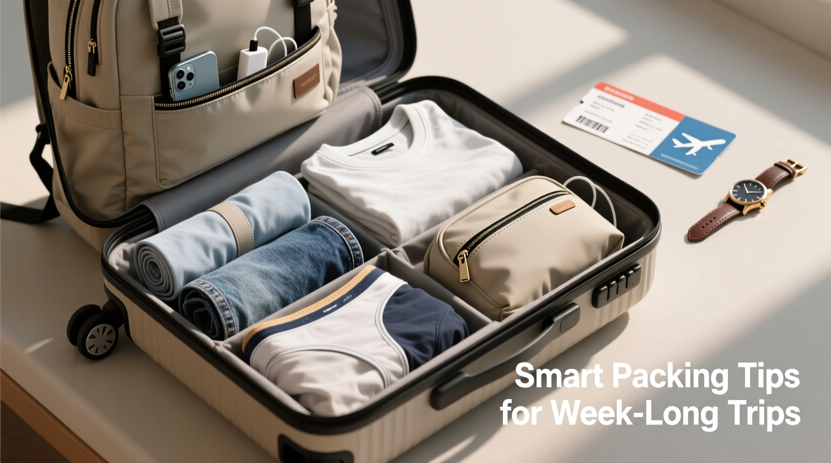 how to pack a carry on for a week using only a backpack smart folding techniques