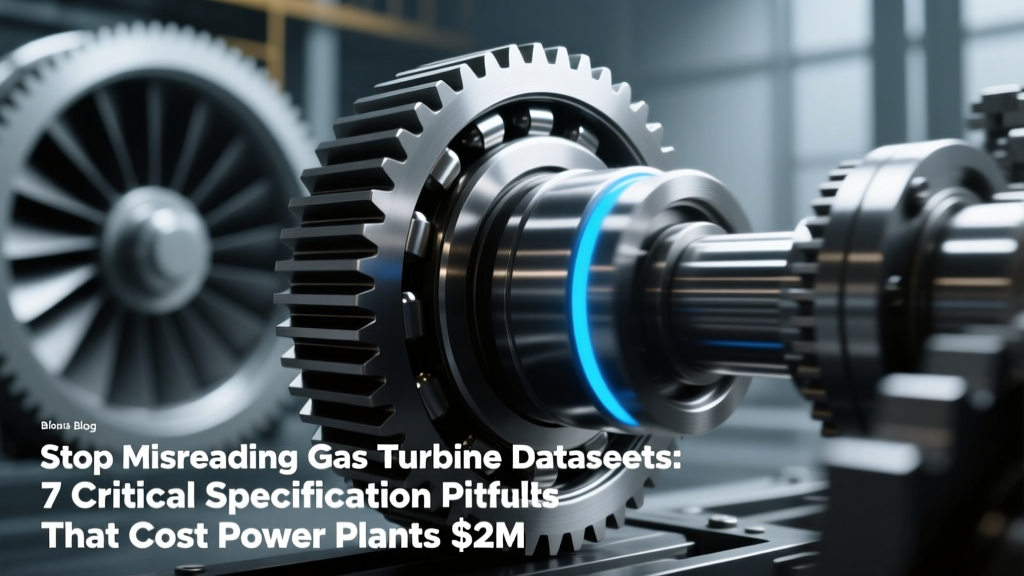 Decode Gas Turbine Datasheets: Avoid $2.3M+ Outages