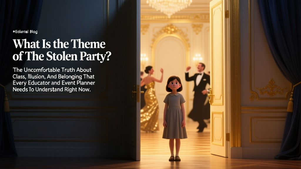 Theme of The Stolen Party: Class, Illusion, Belonging