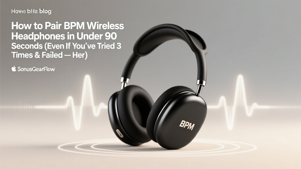 BPM Wireless Headphones Pairing Guide (2026)