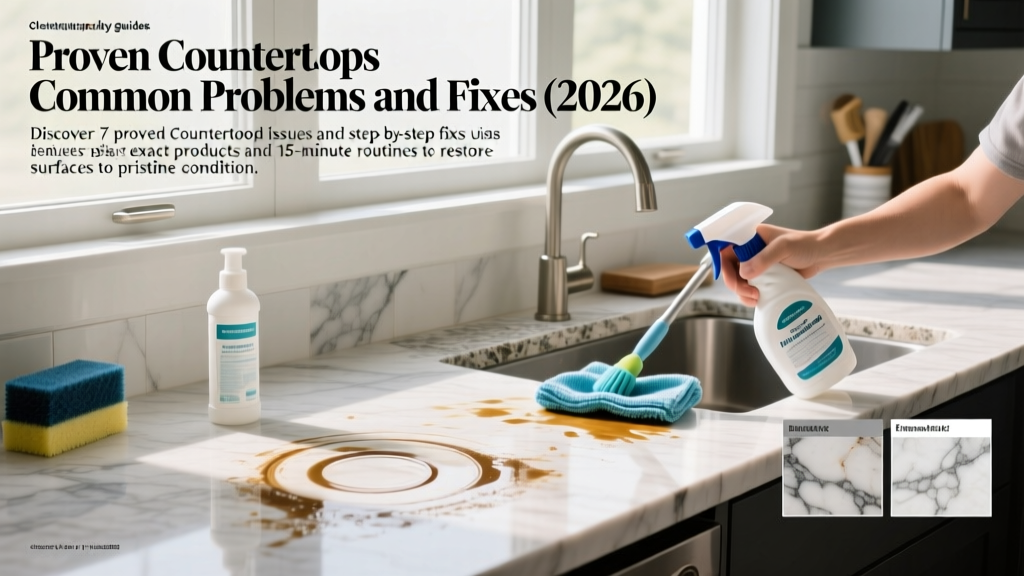 Proven Countertops Common Problems and Fixes (2026)