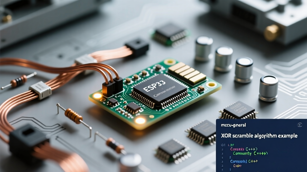 Scramble Text with XOR ESP32: A Community IoT Guide