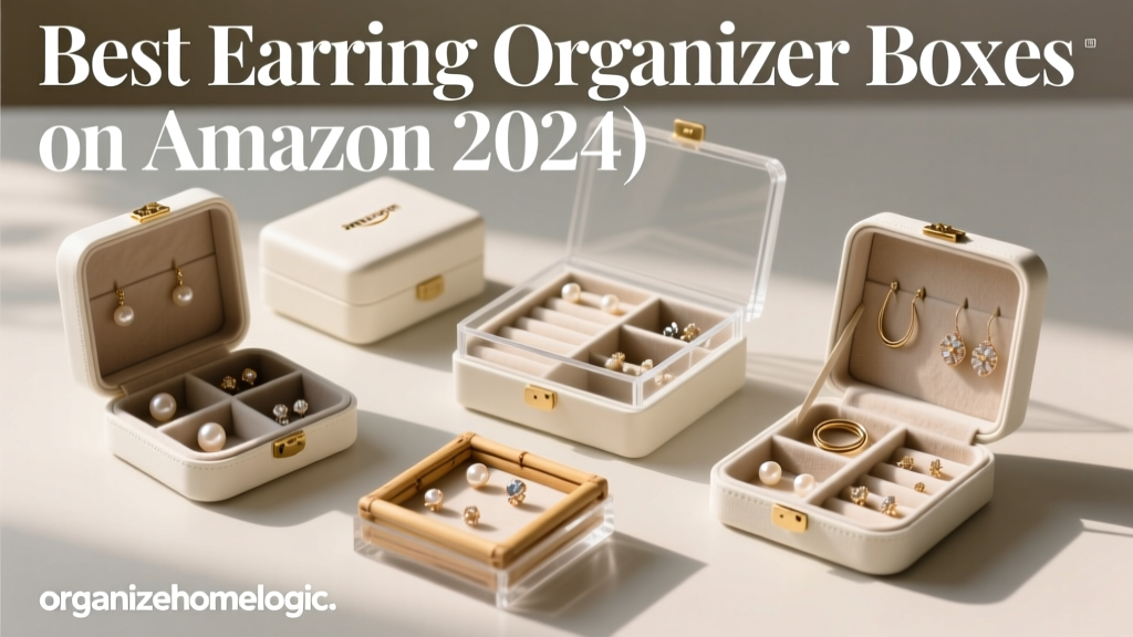 Best Earring Organizer Boxes on Amazon (2024)