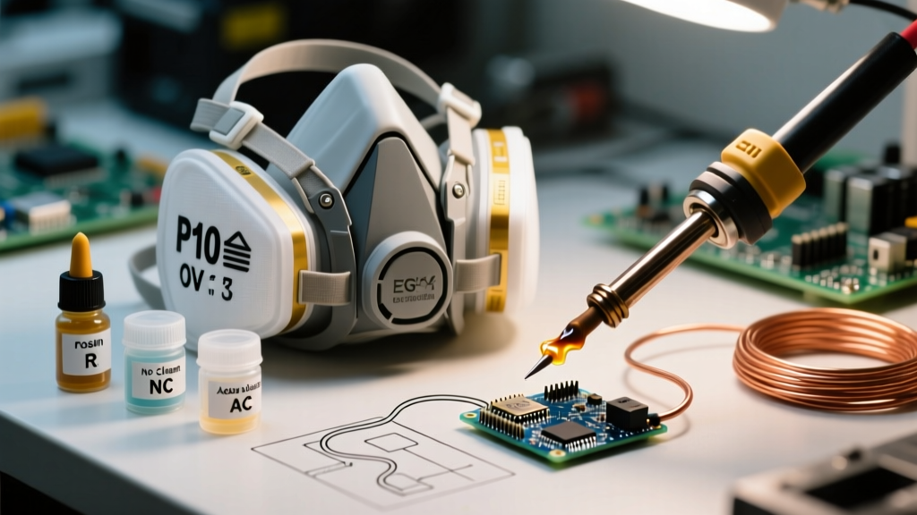 The Right Respirator for Soldering: Flux Compatibility Guide