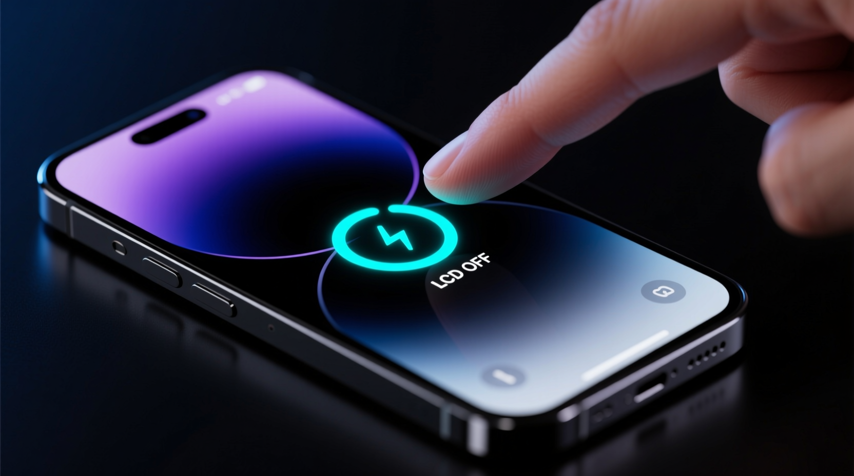 turn off lcd saves your battery in a keystroke
