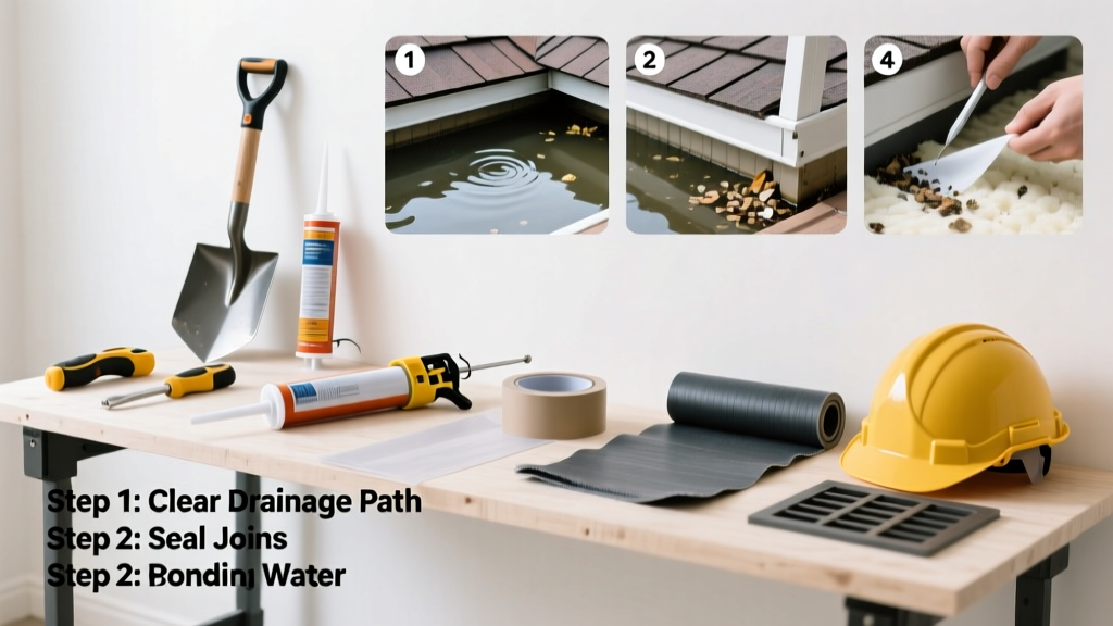 How to Fix Roof Ponding Water: DIY Steps & Pro Tips