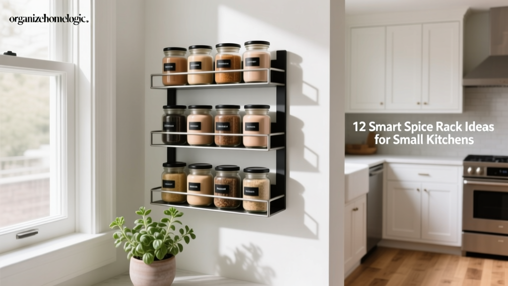 12 Smart Spice Rack Ideas for Small Kitchens